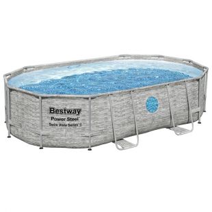 Бассейн каркасный Bestway Power Steel 488 x 305 x 107 см (56946)