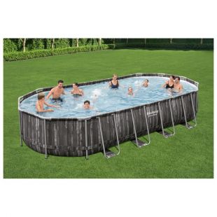 Бассейн каркасный Bestway Power Steel 732 x 366 x 122 см (5611Т)