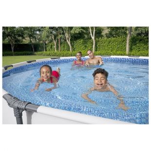 Бассейн каркасный Bestway Steel Pro MAX 427 х 84 см (56595)