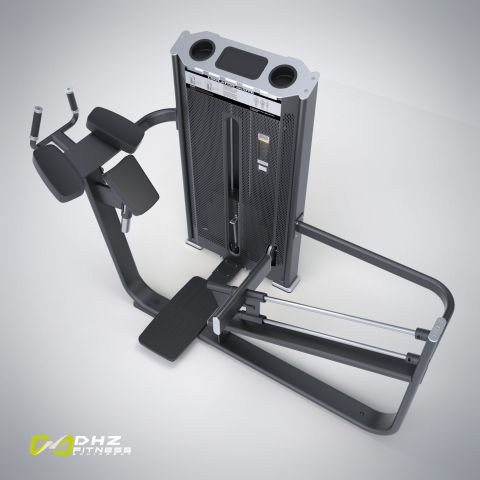 E-7024A Глют-машина. Ягодичные (Glute Isolator). Стек 110 кг.