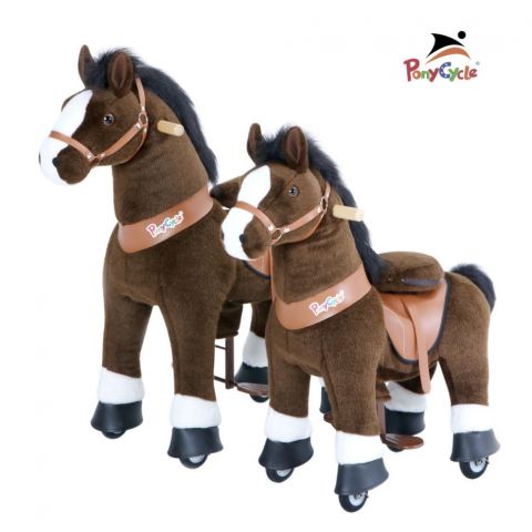 Механическая лошадка Поницикл (Ponycycle) Чернобурка 3152 (Ux321)