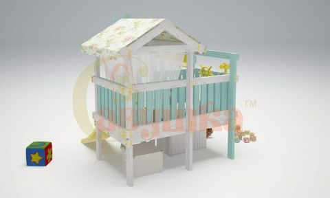 Игровой комплекс Савушка Baby 1 голубой