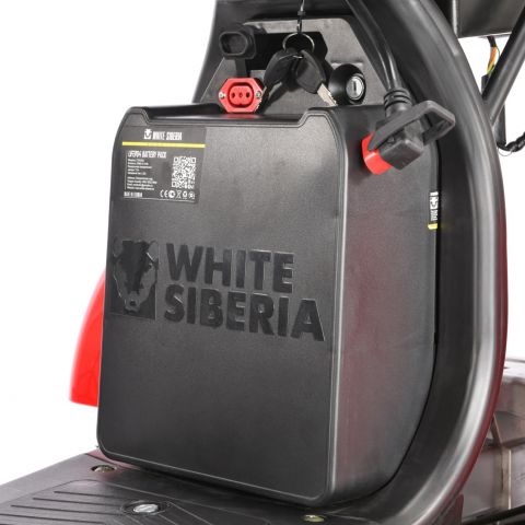 Электротрицикл WHITE SIBERIA IKRA 5000W RED