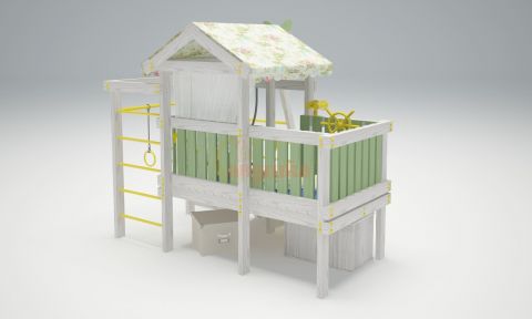 Игровой комплекс Савушка Baby 2 оливковый
