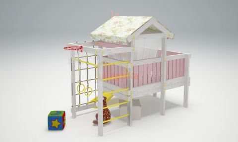 Игровой комплекс Савушка Baby 7/1 розовый