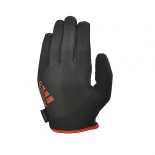 Перчатки для фитнеса Adidas Essential ADGB-12421RD с пальцами (черный/красный)