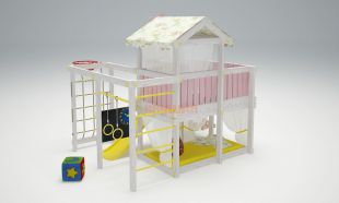 Игровой комплекс Савушка Baby 8 розовый