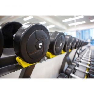 Гантельный ряд POWER (шаг 2,5 кг, 10 пар) PROFI-FIT 2,5-25 кг