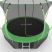 Батут EVO JUMP External 12ft + Lower net (зеленый/синий)