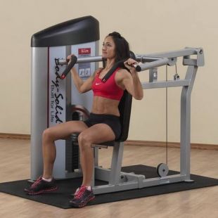 Вертикальный жим сидя Body-Solid S2SP-3 с весовым стеком 140 кг